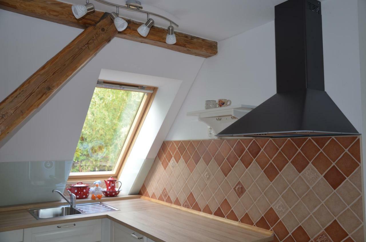 Nocleharna Na Stodole Apartment Zdarky ภายนอก รูปภาพ